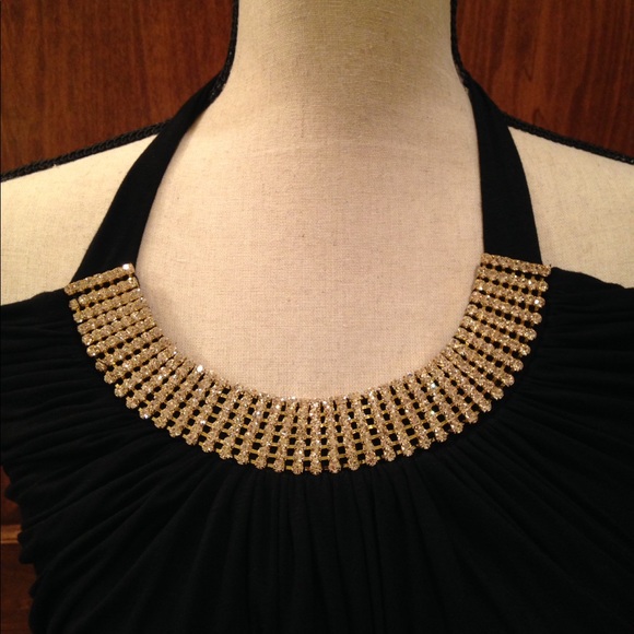 NWT Jewel Detail Love Culture Halter Top - Picture 2 of 7